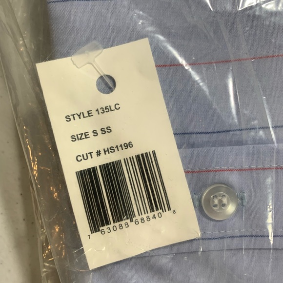 Vintage 90s Mens USPS Button Front Short Sleeve Shirt Small Medium Large XL 2XL - Picture 13 of 15